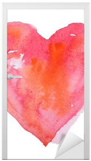 Love, Relationship, Art, Painting Door Sticker • Pixers® - Watercolor Paint (400x400), Png Download