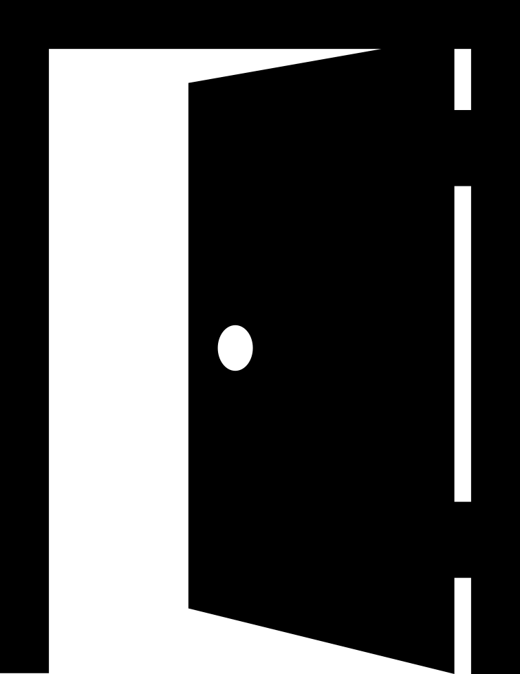 Open Door Entrance - Portable Network Graphics (756x980), Png Download