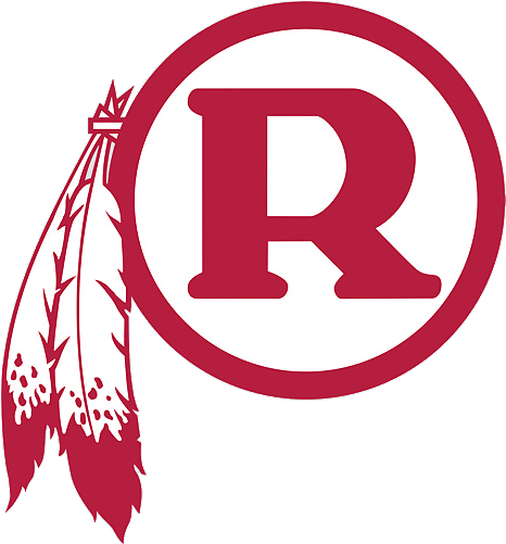 Redskins R Logo Download - Washington Redskins Logo 1970 (500x500), Png Download