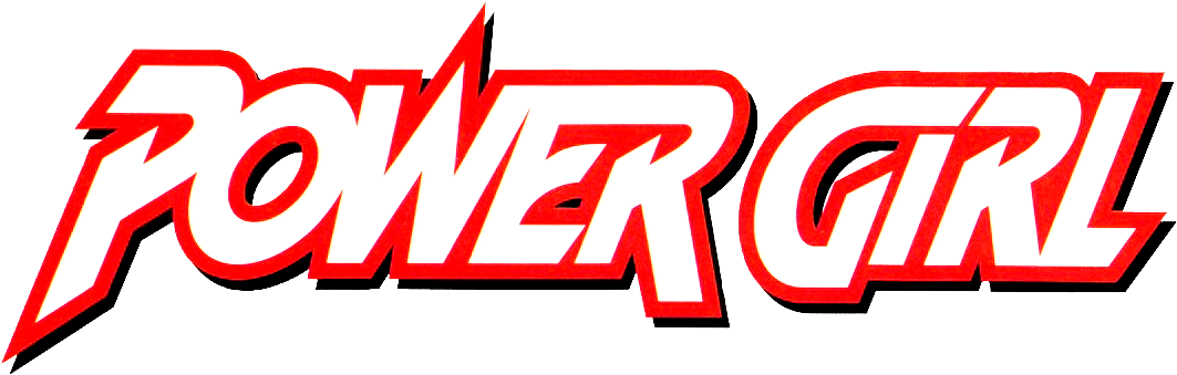 Power Girl Vol 2 Logo - Power Girl: Old Friends (1174x392), Png Download