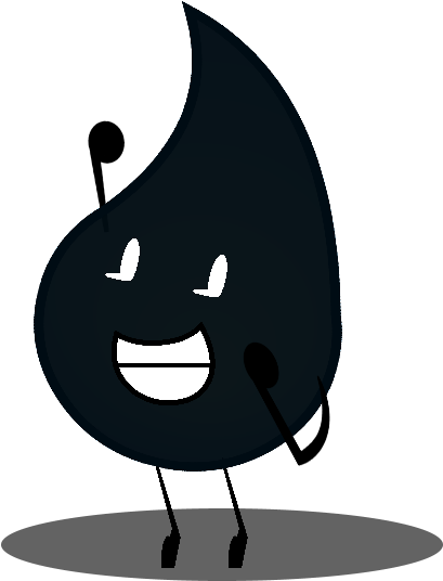 Ink Drop - Cartoon (800x600), Png Download