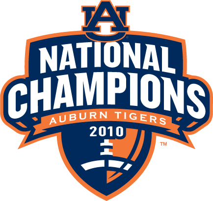 Au-champs - Auburn 2010 National Champions Logo (434x410), Png Download