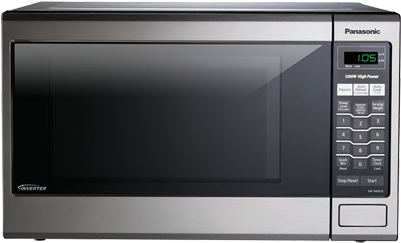 Microwave Png Image 33435 - Panasonic 1.2 Cu Ft. Microwave Oven 1.2 Cu. Ft. Microwave (400x300), Png Download