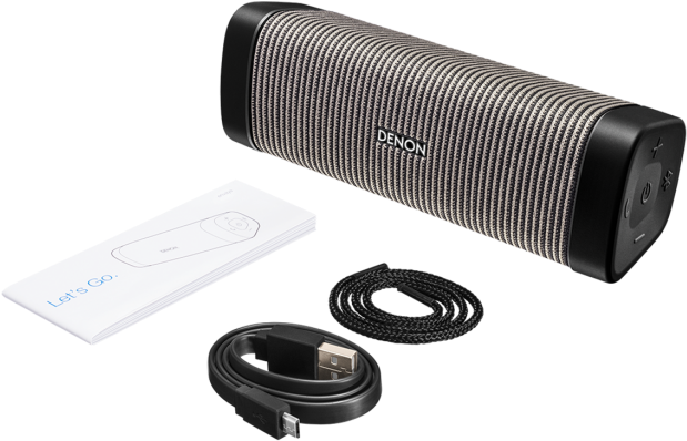 2envaya 150 Accessories Black2 - Denon Envaya Dsb 50 (700x560), Png Download