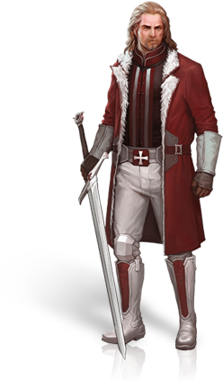 Templar Paladin Male - Secret World Knights Templar (300x436), Png Download