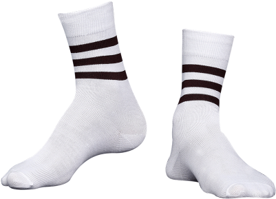 School Socks - Hockey Sock (400x400), Png Download