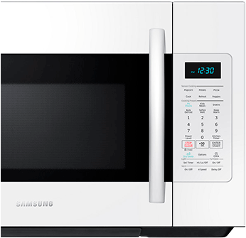 Samsung 1.8 Cu. Ft. Over-the-range Microwave Hood Combo (519x804), Png Download
