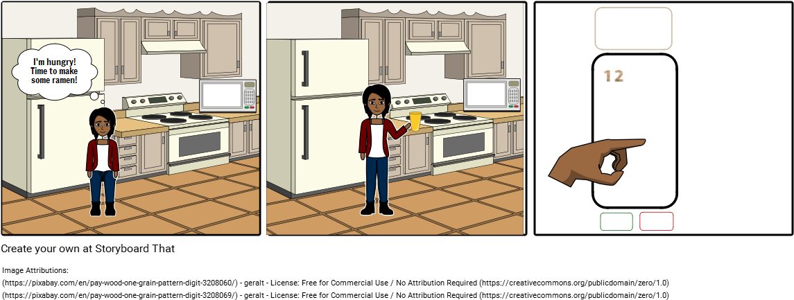 Microwave - Cartoon (1164x458), Png Download