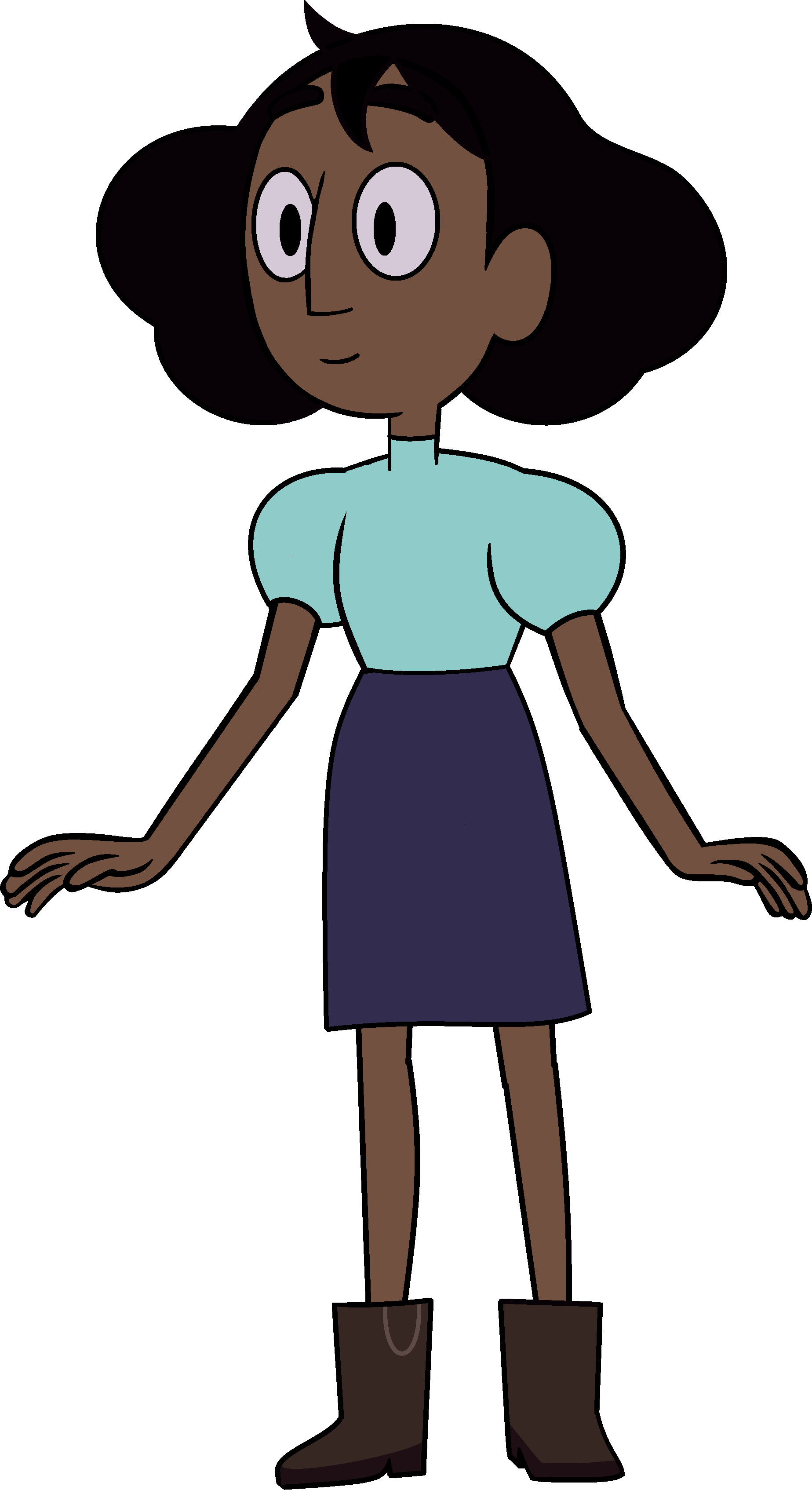 Connie On Kevin Party By Galaxy Agate - Steven Universe Connie Kevin Party (1847x3388), Png Download