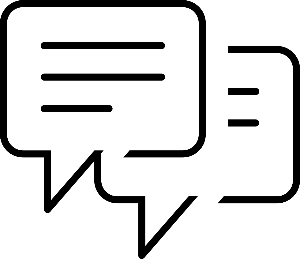 Im Chat Png Icon Free Download Onlinewebfonts - Portable Network Graphics (980x846), Png Download