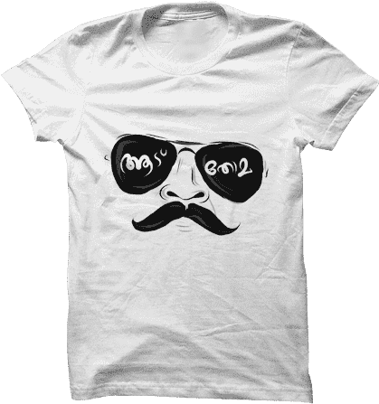 Buy Aaduthoma White Tshirt Online - Fsas T Shirts (442x465), Png Download
