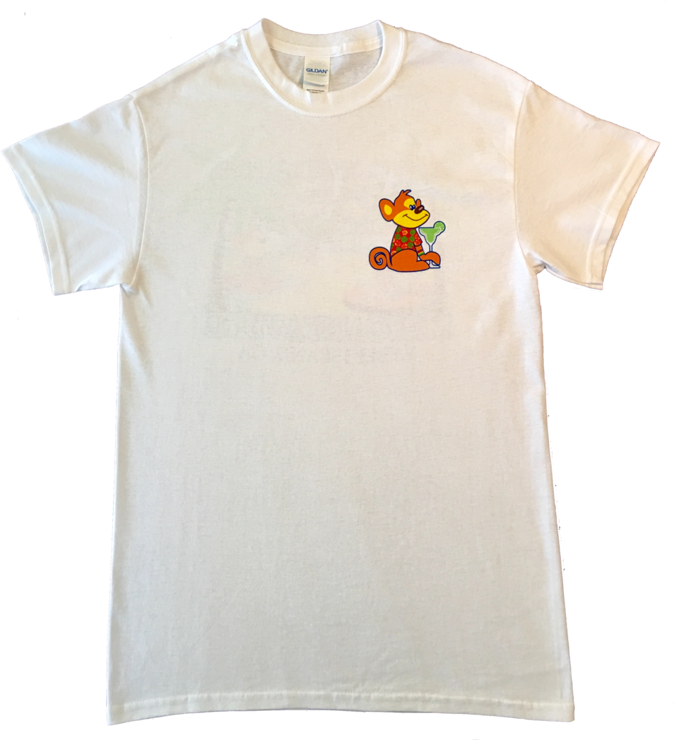Margaritaville Tshirt Ss White Front (1000x1046), Png Download