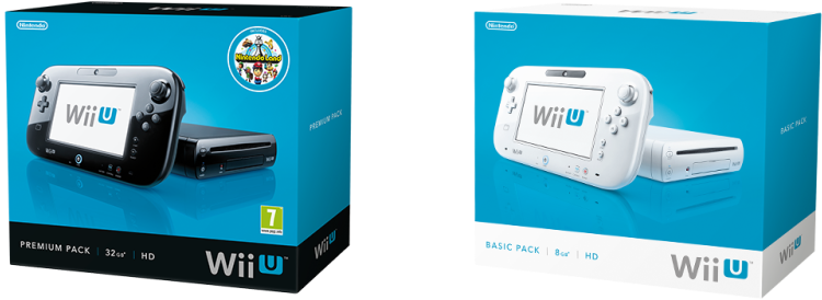 Ci Wiiu Img5 En - Nintendo Wii U Deluxe System Black (950x372), Png Download