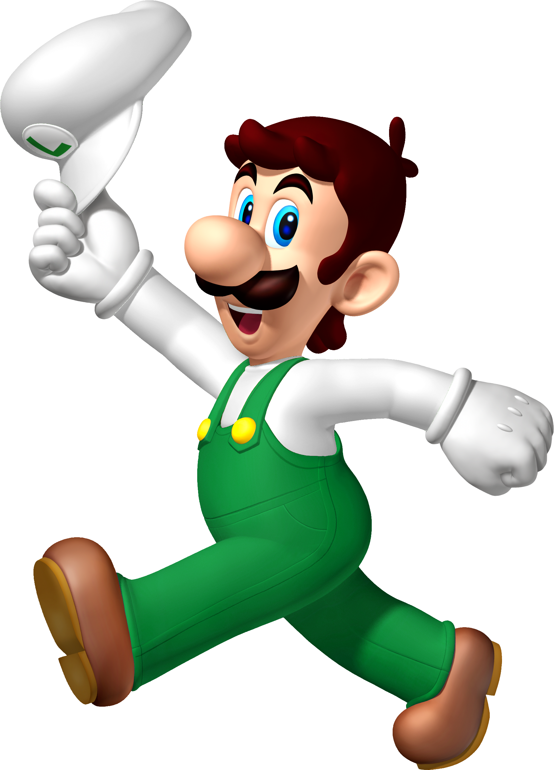 Luigi Transparent Wii U - Official Super Mario Brothers 2018 Wall Calendar (1890x2600), Png Download