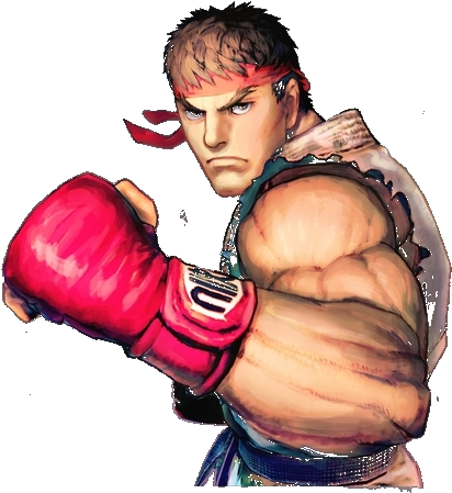 Ryu Street Fighter - Ultra Street Fighter Iv Ryu (500x479), Png Download