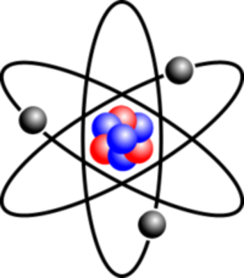 What Is The Charge Of A Proton - Atoms Science (351x400), Png Download