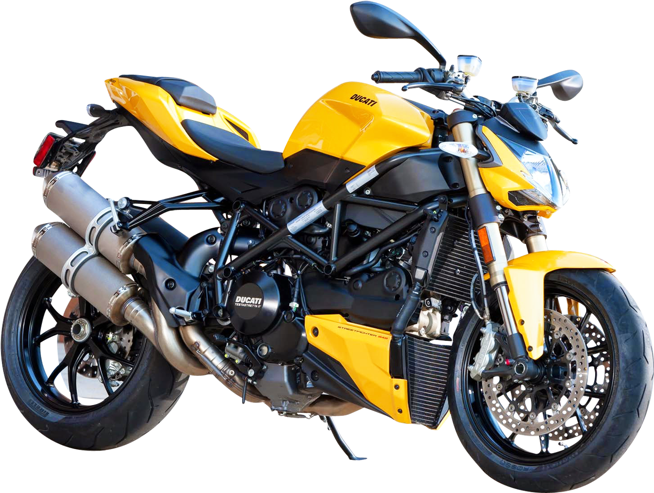 Ducati Streetfighter 848 Png Image - Kawasaki Ninja 250sl Naked (1392x1055), Png Download