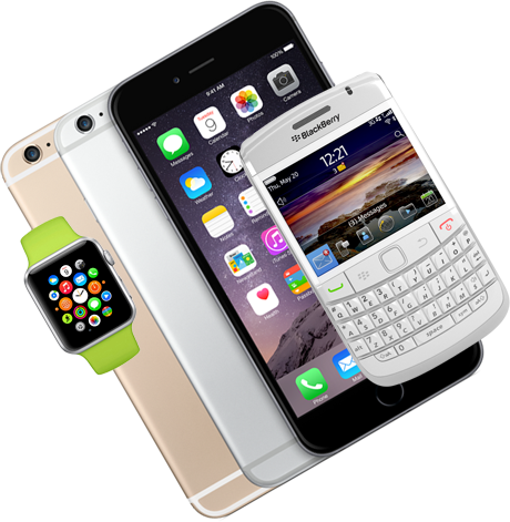 Sell Smart - Blackberry Bold 9780 White (460x471), Png Download