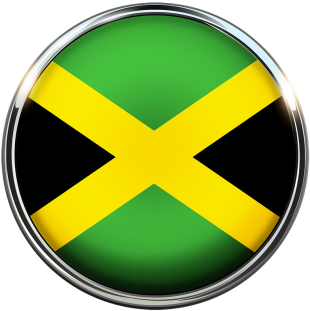 Image,nations,color - Bandeira Da Jamaica (500x500), Png Download