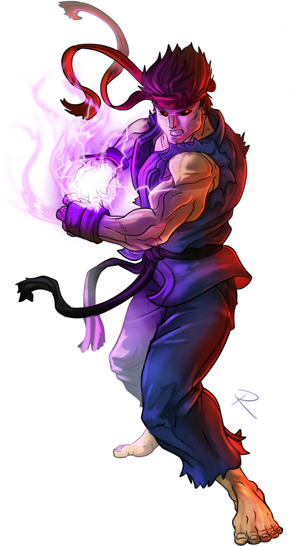 Street Fighter V Vector - Ultra Street Fighter Ii Png (663x1205), Png Download