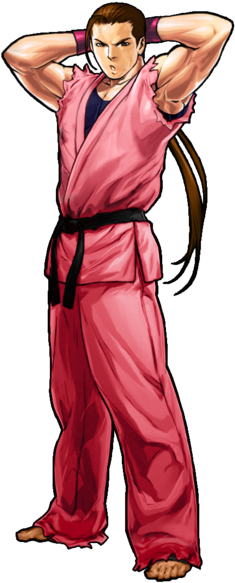 Share This Image - Street Fighter Dan Hibiki (381x600), Png Download