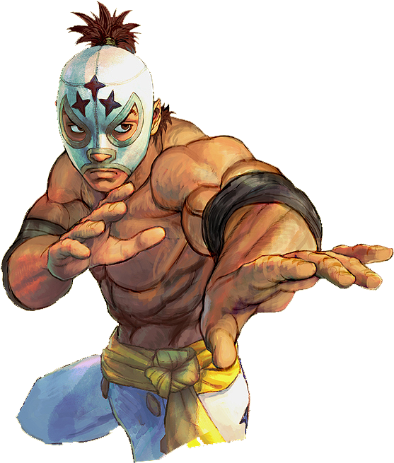 Of Course He's My 2nd Fave Character Even Though I - Street Fighter El Fuerte Png (600x674), Png Download