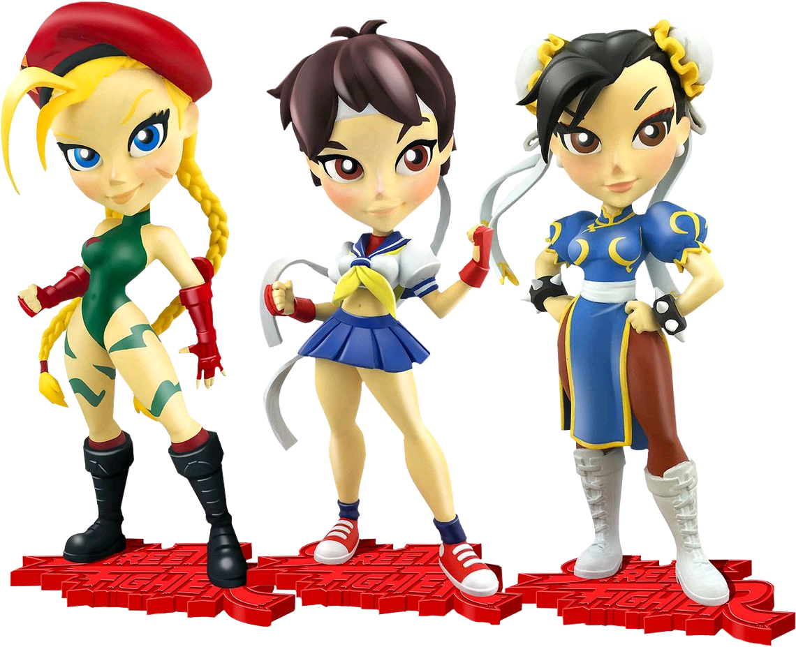 Street - Street Fighter Knockouts Series (1140x927), Png Download