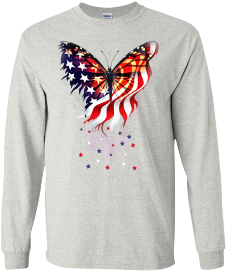 Butterfly Dependence - Jolly Roger Pirate Flag T-shirt - Skull (560x560), Png Download