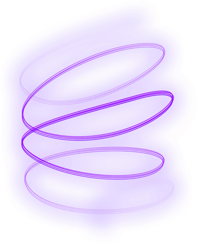 Ftestickers Effect Light Glow Purple Spiral - Purple (1024x1024), Png Download