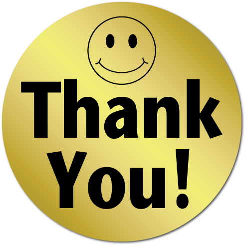 Tell Client Thanks With - Thank You Smiley Png (500x500), Png Download