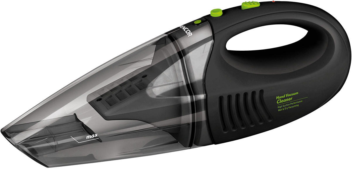 Vacuum Cleaner Png Image - Sencor Svc 190b Handheld Vacuum Cleaner (1203x577), Png Download