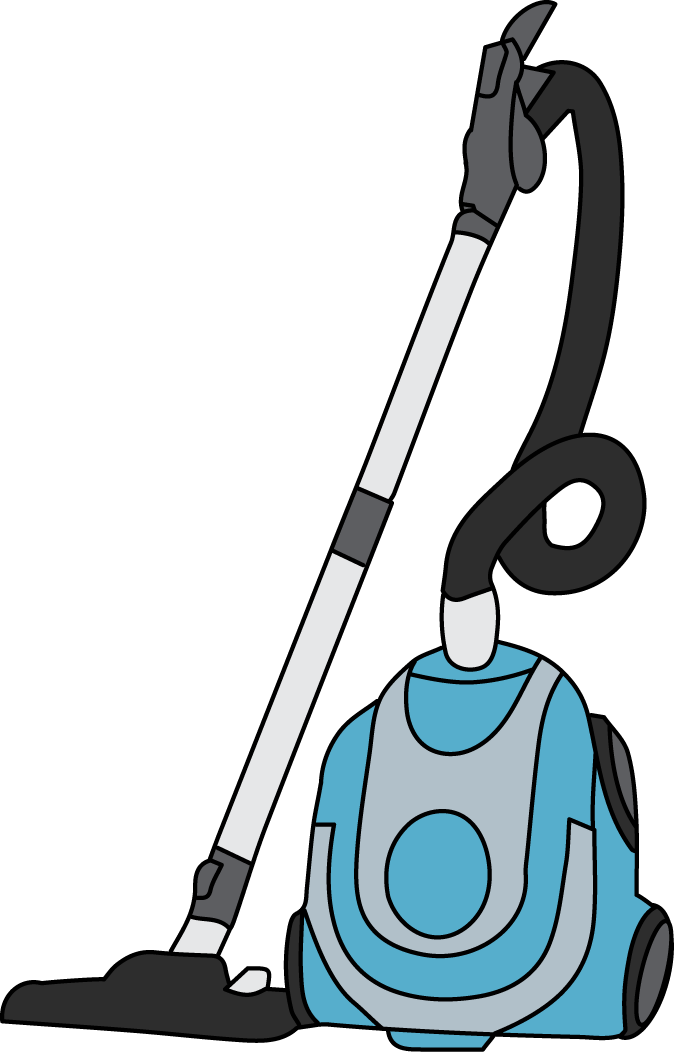 Vacuum Cleaner Clip Art & Images - Vacuum Cleaner Clipart Free (674x1052), Png Download
