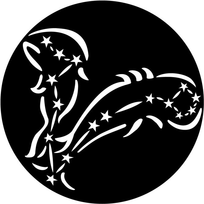 Constellations Pisces The Fish - Apollo Constellations Pieces The Fishsteel Gobo (800x800), Png Download