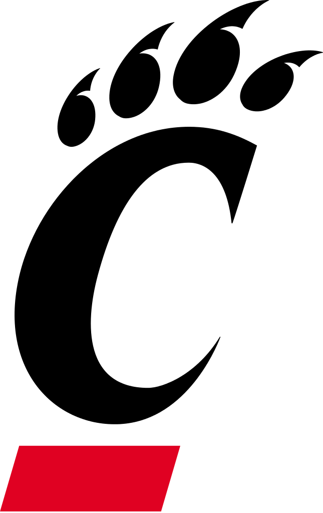 University Of Cincinnati Bearcats Logo - Cincinnati Bearcats Logo (645x1024), Png Download