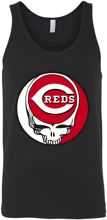 Cincinnati Reds Grateful Dead Steal Your Face Baseball - Grateful Dead (1024x1024), Png Download