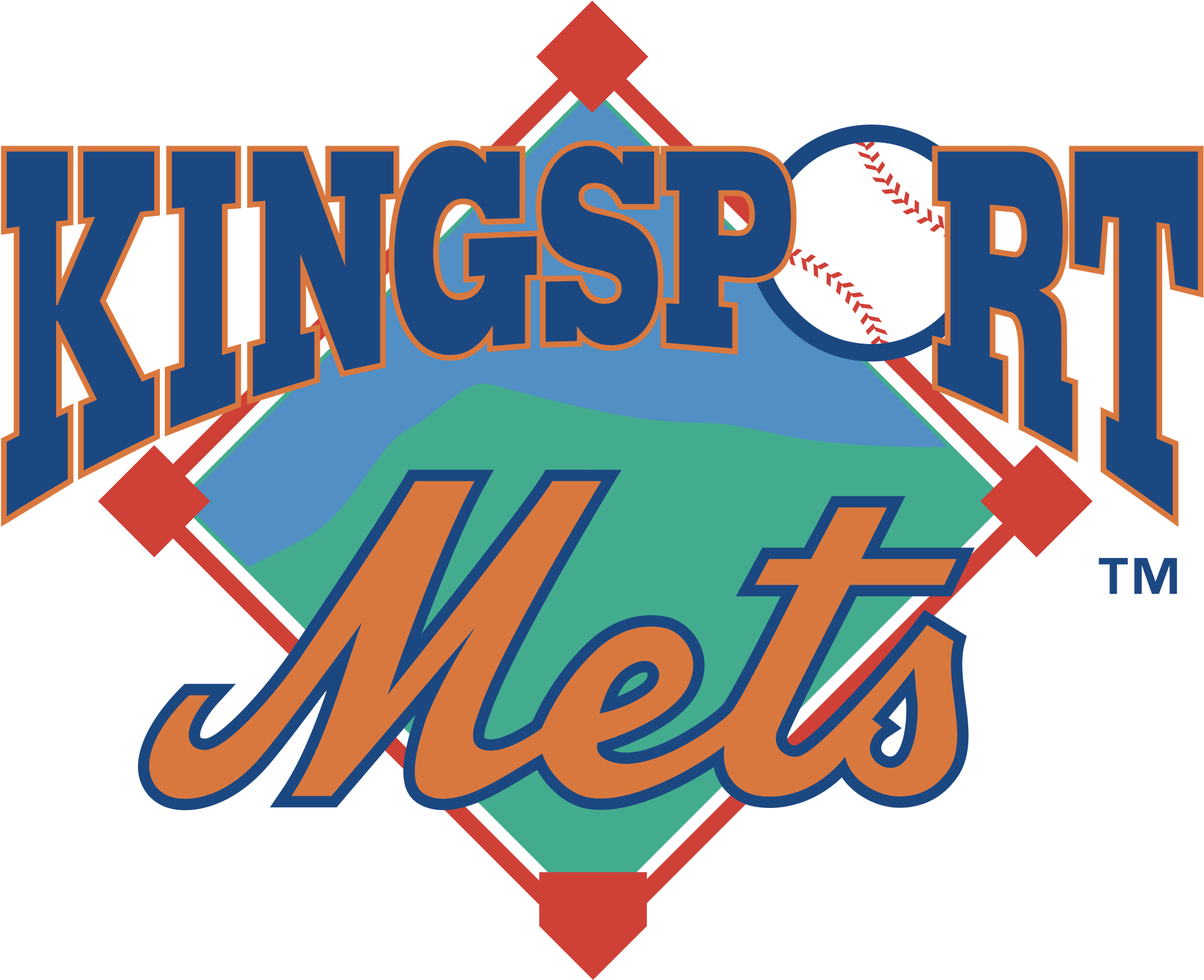 Kingsport Mets Logo Png Transparent - Kingsport Mets (2400x2400), Png Download