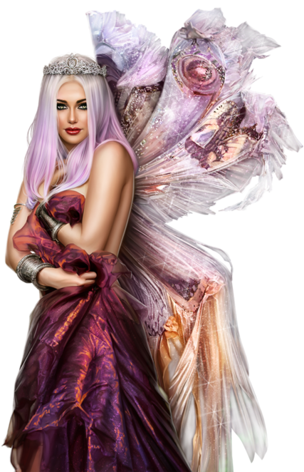 Femme - Page - Fairy (800x682), Png Download