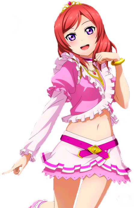 T - A - R - T - Maki R Render - Love Live School Idol Project Maki Png (454x689), Png Download