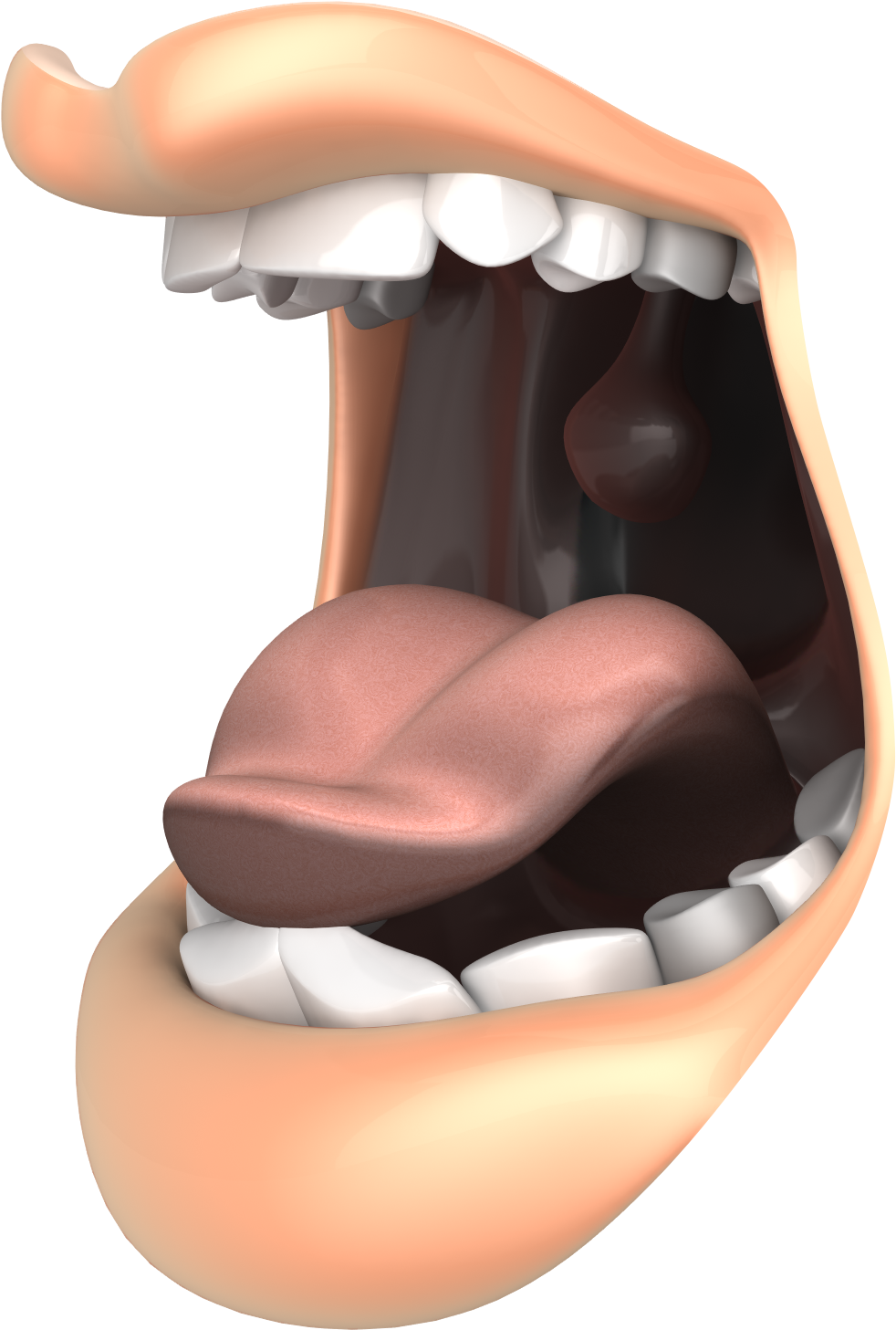 Just Some Info - Mouth (1120x1600), Png Download