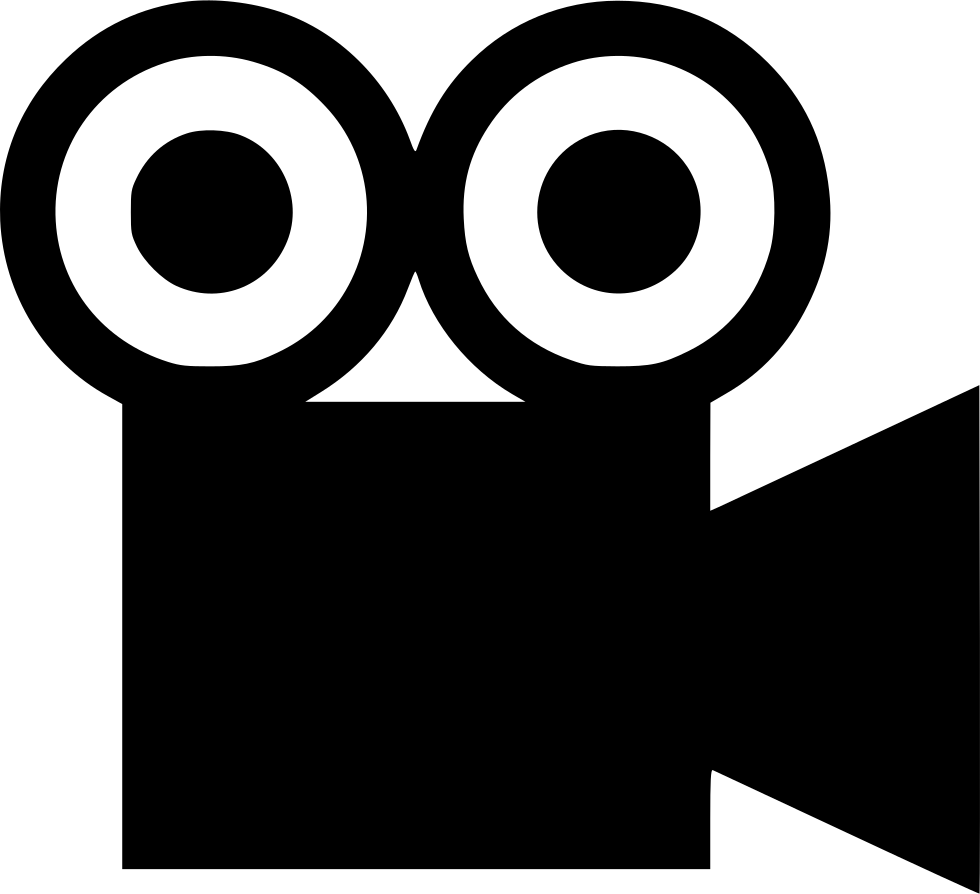 Cinema Cine Svg Icon - Film Camera Icon Png (980x894), Png Download