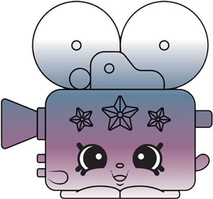 Scarlet Movie Camera - Shopkins Season 7 Limited Edition (575x475), Png Download