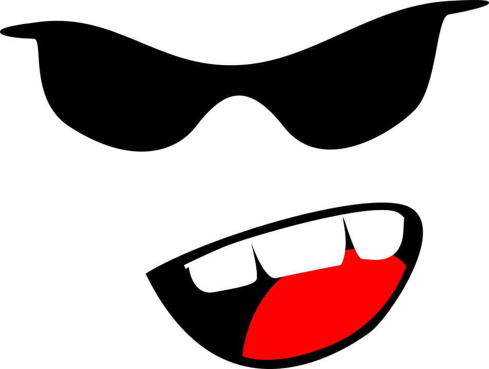 Yelling Cartoon Mouth Png (500x378), Png Download