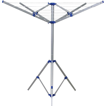 Kookaburra Portable Clothes Line - Camec Folding Clothes Line (356x361), Png Download