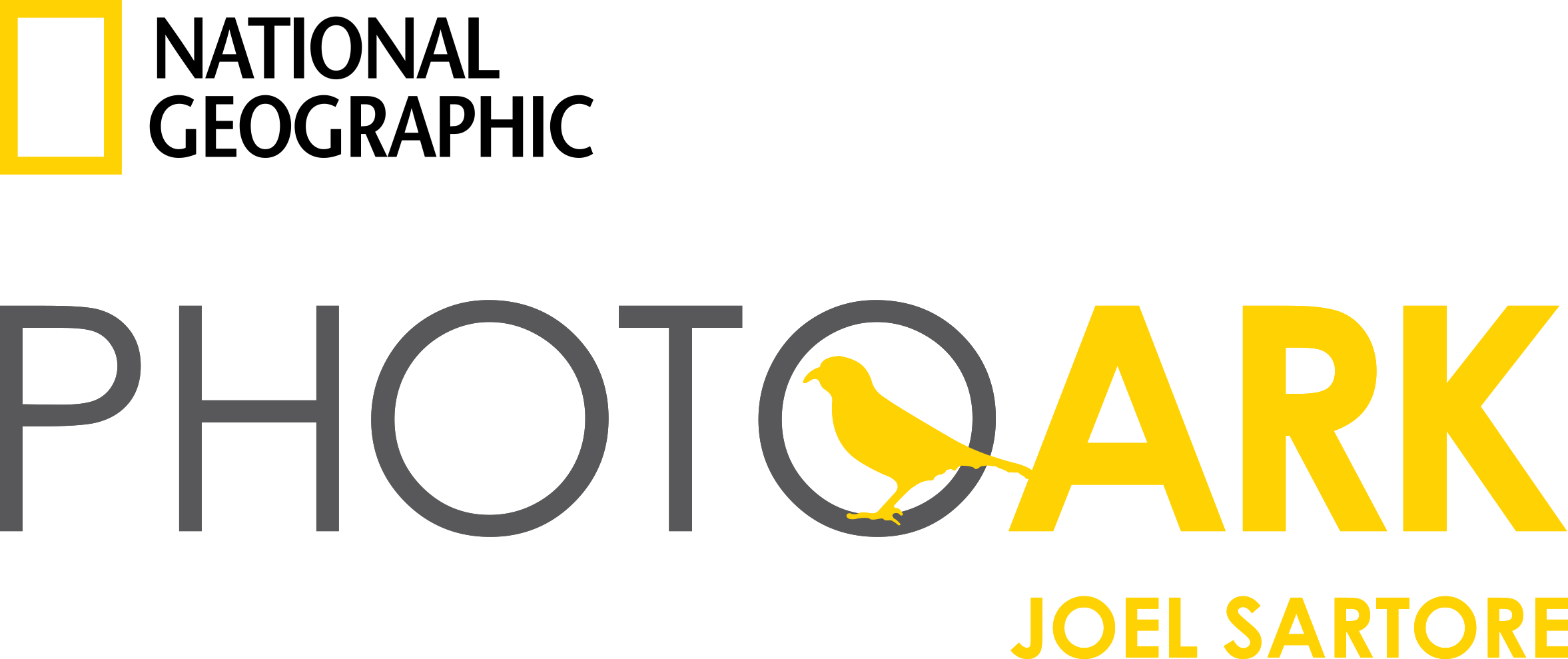 About This Exhibition - National Geographic Photo Ark Logo (2354x989), Png Download