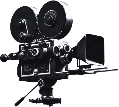 Old Movie Cameras (467x422), Png Download