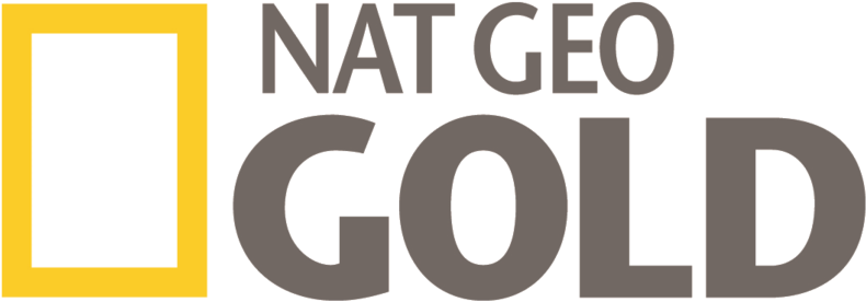 Nat Geo Gold - Nat Geo Gold Logo (799x281), Png Download
