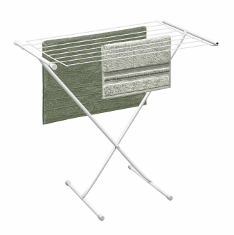 Floor Clothesline - Folding Table (382x380), Png Download