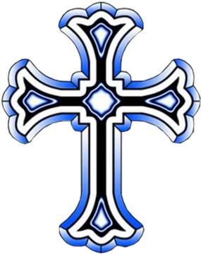 10 Wood Cross Psd Images - Blue Cross Tattoo Designs (320x400), Png Download