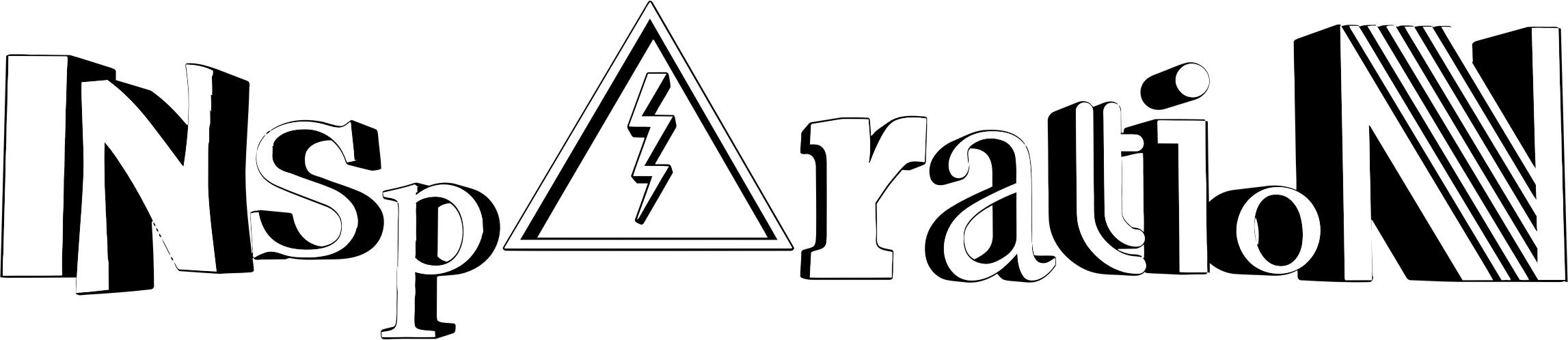 This Free Icons Png Design Of Inspiration Typography (2294x498), Png Download