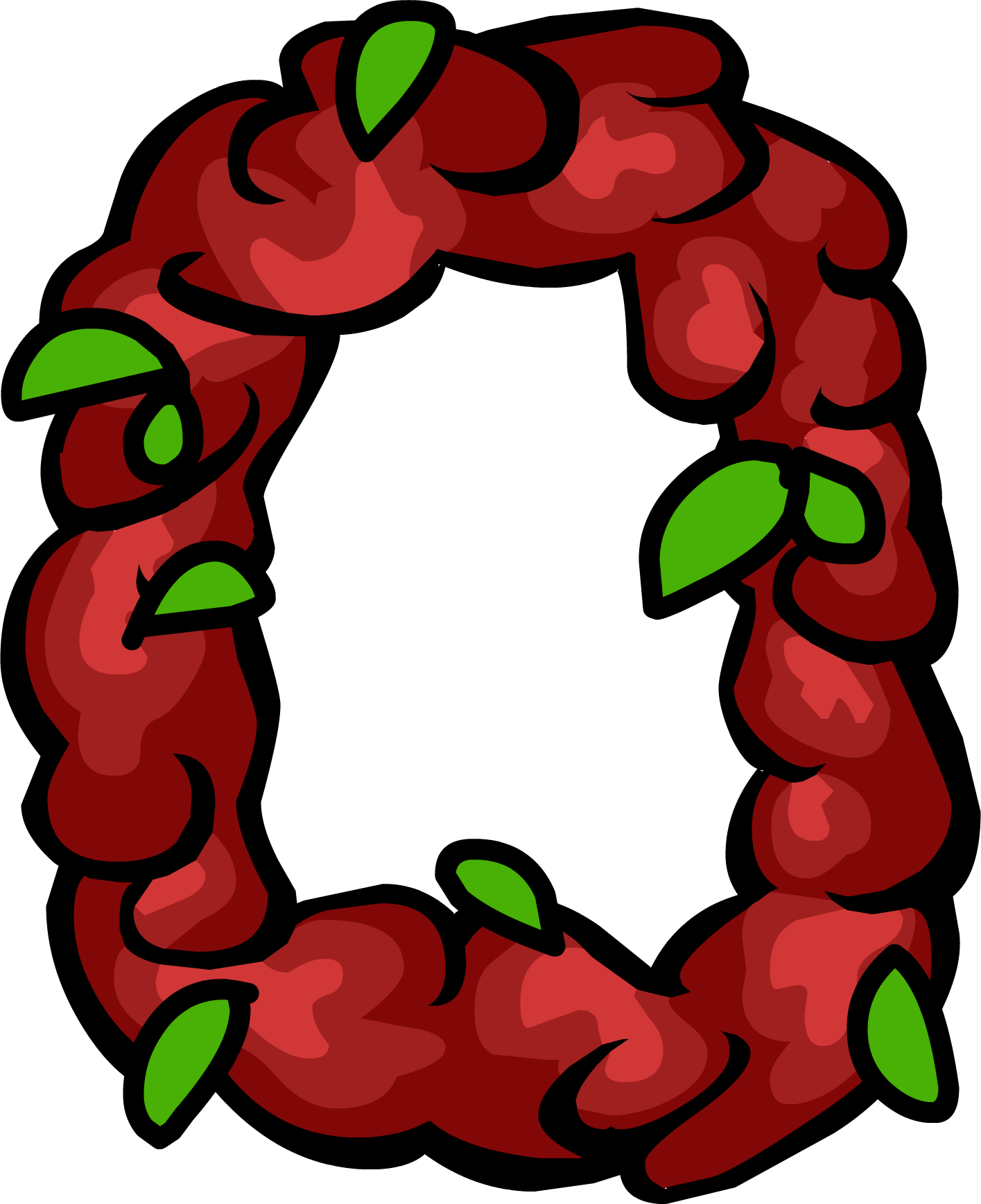 Holi-lei - Club Penguin Lei (1415x1737), Png Download